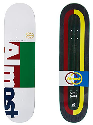 Almost Mullen Ivy League Impact Light Rodney skateboard däck multi 20 cm