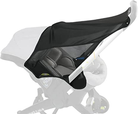 iCaicoyo Stroller Sun Shade for Doona Stroller and Baby Car seat, UV Protection Sun Cover for Baby Pushchairs Strollers Functional Sun Protection Shade and Sleep Aid for Infant Buggy Carrycot