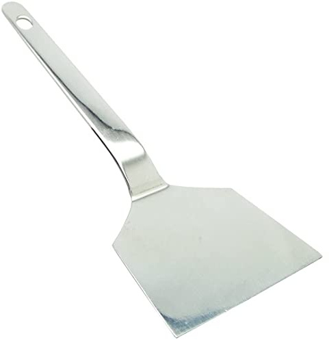 TIKUSAN Okonomiyaki Spatula Turner BBQ Stainless Spatula Made in Japan (3.0x7.5)