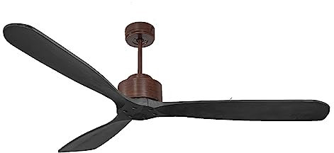 KLASSFAN PUR LINE | Ventilatore da soffitto ø166 cm Acciaio Motore DC WiFi Reversibile Hypersilence - Ventilatore da soffitto Potente ventilazione, tecnologia silenziosa e moderno design industriale