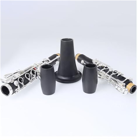 Klarinette Instrument Korpus Aus Synthetischem Holzrohr, Versilberte Klappenklarinette, B-Klarinette Für Anfänger Mit 17 Tasten Und Aufbewahrungsbox