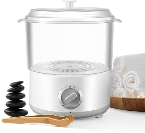 SenDeluz Scaldasalviette Elettrico, Scalda Asciugamani con Clip, Riscaldamento Rapido Fino a 202 F, Scalda Asciugamani Estetica di Grande capacità per Spa, Viso, Salone di Barbiere, Uso Domestico