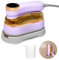HNCY Mini Ferro da Stiro da Viaggio, 1200W Ferro Da Stiro Portatile, Mini Ferro da Viaggio Girevole 180° Pieghevole, 20s Riscaldamento Rapido, Stiratore Verticale per Uso Domestico e in Viaggio, Viola