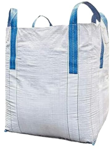 Big Bag Lot de 3 sacs à déchets avec 4 passants 90 x 90 x 110 cm Grande stabilité jusqu'à 1500 kg