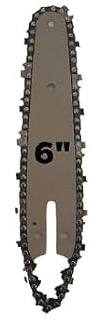 CATENA E BARRA DI RICAMBIO PER MINI MOTOSEGA A BATTERIA 4 6 E 8 (BARRA + CATENA 6)