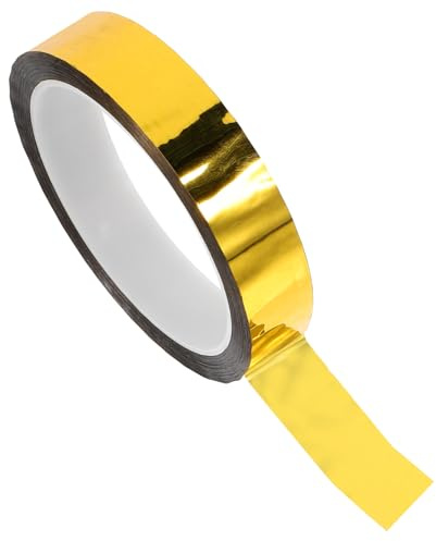 CAXUSD Prism Holographic Tape Rolle mit farbigem Isolierband Packband vielseitig verwendbar zum Verpacken von Geschenken
