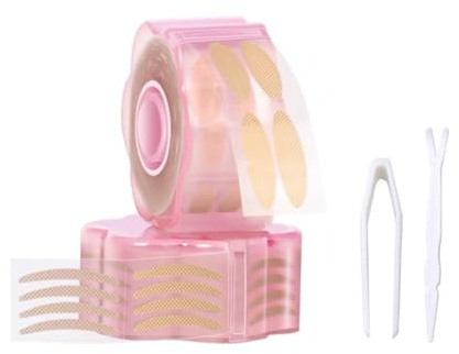 MUSISALY Patch Double Paupière Autocollant Ruban pour Yeux Féminins Adhésif Beauté Accessoires Cosmétiques sans Trace Rose