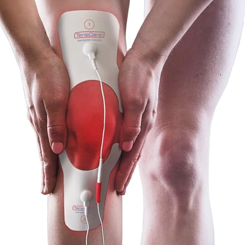 TensCare TENS EMS Elektrode für Knieschmerzen | Gezielte Elektrode mit hoher Haftung, einfach anzuwenden und kompatibel mit TENS- und EMS-Geräten.