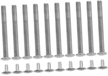 Didiseaon 10juegos Remaches y Tuercas para Abanicos Plegables Kit De Reparación Completo para Mantenimiento De Abanicos De Mano Solución Robusta y Fiable para Proyectos De