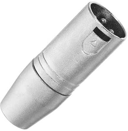 iplusmile Adaptateur XLR vers Pouce Coupleur Femelle vers XLR Mâle Broches Accessoire pour Microphone Et Appareils Audio