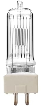 Wtuhanbi Bing 1000W GY9.5 Tungsten Spotlight Bulb - Halogen Quartz Photography Lamp for Professional Lighting
