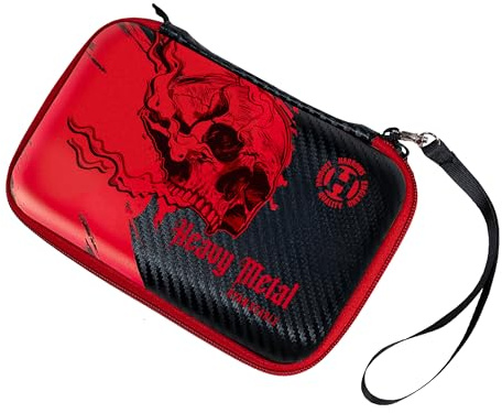 Harrows Funda para dardos Ryan Searle Player Pro 6 v2, funda para dardos con capacidad para 6 dardos, material EVA protector, capacidad para 6 dardos totalmente montados y accesorios para dardos