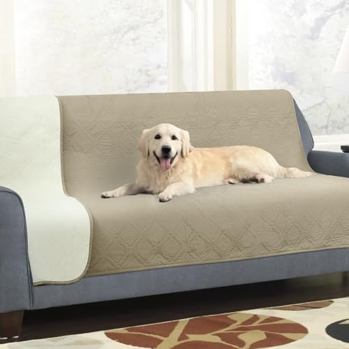 Luvore 100 % vattentät hundfilt, khaki, 137 x 208 cm
