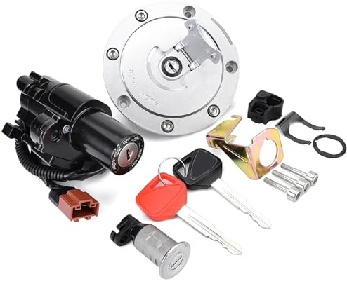 Blocco Di Avviamento Per CB600F Per Hornet 600 Per PC-41 2007-2011 Interruttore Di Accensione Serratura Del Sedile Tappo Del Serbatoio Del Per Gas Combustibile 35010-MFG-D00