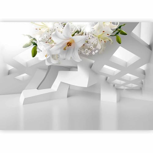 murando Fotomurales Flores Lirio 400x280 cm XXL Papel pintado | tejido no tejido Decoración de Pared decorativos Murales moderna de Diseno Fotográfico Abstraccion Flores 3D