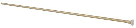 Kingston Brass Showerscape CF38307 Complement 30-Inch X 3/8-Inch Diameter Flat Closet Supply, Brushed Brass