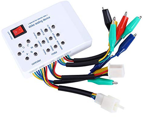 Testeur de Moteur Sans Balais, Testeur de Contrôleur de Moteur de Voiture Sans Balai pour Scooter Électrique, Contrôleur de Dispositif de Secours Alimenté Par Batterie Rapide