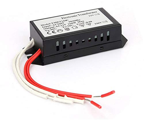 Trasformatore Elettronico Alimentatore 12V,Trasformatore 220 Convertitore di Tensione Elettronico Adattatore Trasformatore di Alimentazione da 220V a 12V (160W)