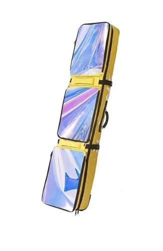 ZRHYRG Snowboard Bag Snowboard-Tasche, gepolsterter, wasserdichter Skischuh-Rucksack aus Aluminiumfolie mit Rollen Ski Board Bag(1/2)