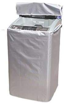LSNNMU Housse pour Lave Linge Housse de Protection Solaire étanche for sèche-Linge, 2 pièces, Housse de Protection Domestique for Machine à Laver(65x65x103cm)