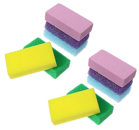 SAFIGLE 15 Piedras de Pu para Pedicura y Cuidado de Pies, Elimina Callos y Piel Dura, Exfoliante para Suavizar la Piel Color Aleatorio