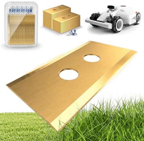 Lame Tondeuse Gazon Lot 30-60 Lames Titane Réversibles (36 PCS)