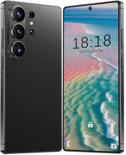 viqee 5G Smartphone 8+256GB, 6.9 HD, 6000mAh, 21+8MP, Dual SIM | 5G, Android 14, Simlockfrei, Face ID, OTG, Dual-SIM, ohne Vertrag, 6,9 Zoll HD-Display, 6000 mAh Akku, 21+8 MP Kamera