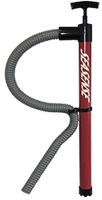 SeaSense Hand Bilge Pump - Self-Priming, Manual Bilge Pump for Water Removal on Small Boats, Kayaks, Canoes, Bilges or Any Place Water Collects - 24 x 72 Hose