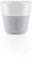 Eva Solo Vaso de Espresso 5706631070683 501044, Recubrimiento de Silicona, 80 ml, Porcelana, mármol Gris, 6 x 6 x 6 cm, 2 Piezas