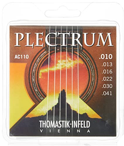 Thomastik-Infeld AC110 Acoustic Guitar Strings - Plectrum Series 6 String Set E, B, G, D, A, E
