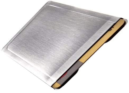 BMK Innovationen CardTresor zertifizierte RFID NFC Edelstahl Schutzhüllen | 100% Schutz für Kreditkarten, EC Karten, Ausweis & Co. | Passgenauer Card Blocker/Schutz gegen Datenklau | Made in Germany