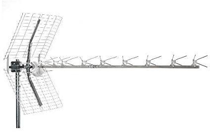 Antenne TNT Haut gain FRACARRO PORTENSEIGNE LAMBDA 9 (9 éléments) 16 dB - LTE - 4G - 21/60