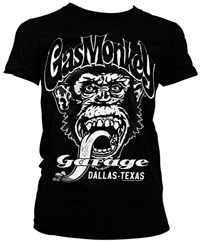 Officially Licensed Merchandise Gas Monkey Garage Female Damen Shirt