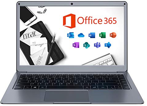 Jumper Laptop with Microsoft Office 365, 13.3 inch FHD Computer,4GB RAM 64GB eMMC 1TB Cloud Storage, Windows 10, Dual-band WiFi, USB3.0,PC Support 256GB TF card and 1TB SSD Expansion (Rose Gold)
