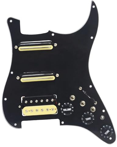 harayaa SSH Loaded Pre Wired Pickguard Langlebige Einzelne Humbucker Pickups