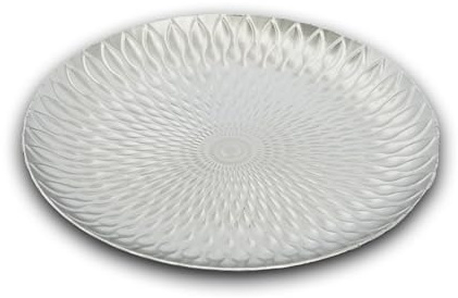 Sottopiatto Arpimex in plastica colore argento 32cm