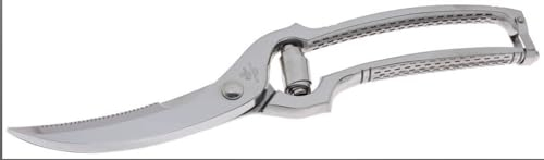 Facilemarket Trinciapollo gazzella, Inox Lucido 25 cm