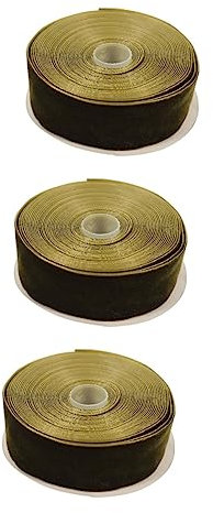 Tofficu 3rollen Velours Geschenkband Dekorationsband Für Hochzeiten Bastelarbeiten Und Verpackungen Militärgrün Für Geschenkschleifen Und Festlichkeiten