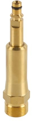 Laroal Schnellanschlussadapter aus Messing für Hochdruckschlauch mit M22 x 1,5 Innengewinde. Kompatibel mit Hochdruckreinigern mit M22 x 1,5 Innengewinde und 9 mm Wasserauslassloch.