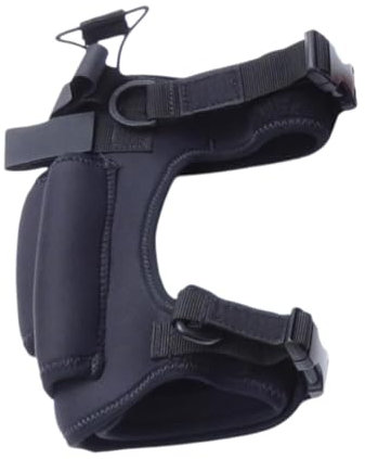 QSTDGVPW Thigh Knife Holder for Diving with Neoprene Strap for Outdoor Sports, Black