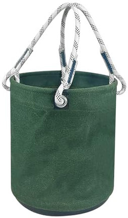 Bucket Elettricista - Secchio Di Conservazione Degli Strumenti In Tela 30x40 Cm | Tasca Di Stoccaggio Di Workstation Robusta Leggera Per Carpenter Da Costruzione Da Giardino