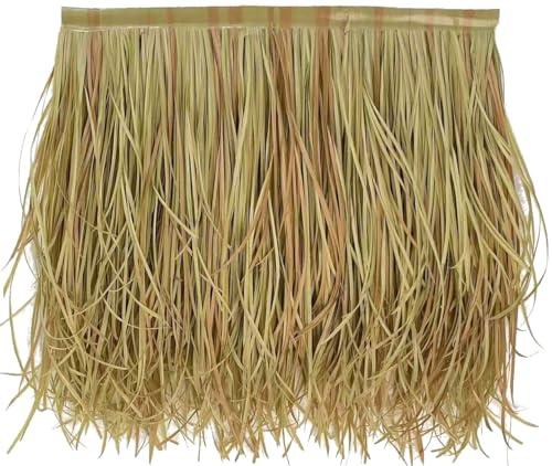 Simuliertes Palmstrohdach, Künstliches Stroh for Dächer und Dekoration im Freien, mehrfarbig, mehrere Größen(B,0.5M*7m)