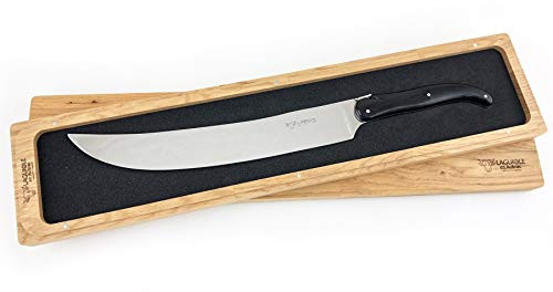 Laguiole en Aubrac Stainless Steel Champagne Saber with Buffalo Horn Handle, Sabre, Champagne Sword…