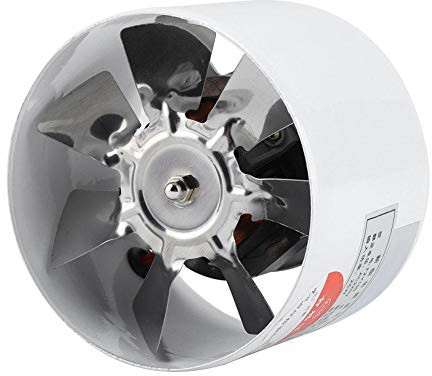 FTVOGUE Ventilatore di Scarico a Parete Ventilatore a Parete Ventilatore a Flusso Ventilatore per Bagno Cucina Garage Ventilazione 25W 220V