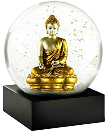 Gold Buddha Snow Globe