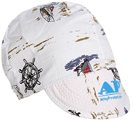 MJJEsports Adjustable Welding Cap Hat Scarf Welders Retardant Cotton Helmet 55 to 61cm