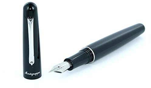 Montegrappa Füllfederhalter Elmo 01 Fountain, Schwarz, B