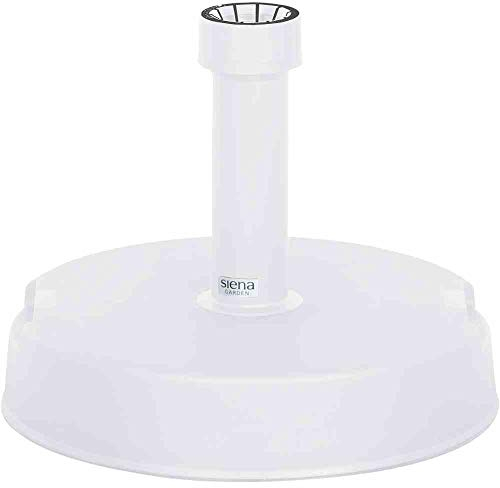 Siena Garden Kunststoff Schirmständer, weiß