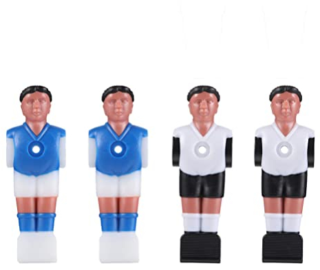 TOYANDONA Tischfußball Figuren Tischfußball Männer Mini Fußballspieler Ersatzteile für Tischfußball Tischkicker 4 Stück