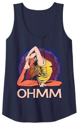 Damen Damen Yoga Mandala Symbol Geometry - Meditieren - Asana Yoga Tank Top